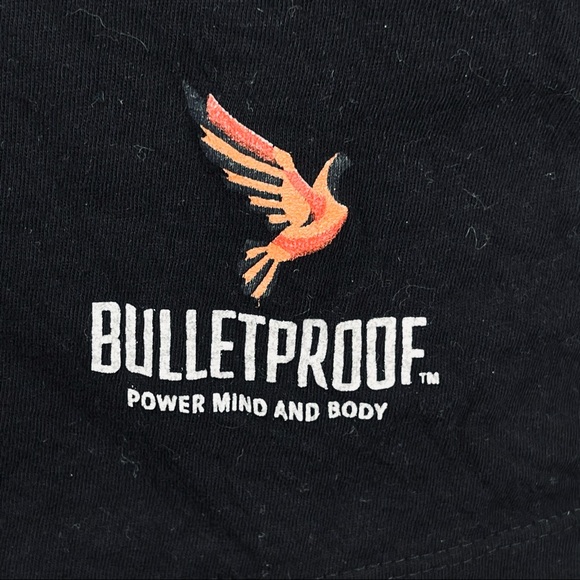 BULLETPROOF Tank top CAFFEINE MY DRUG IF CHOICE KETO paleo Coffee lovers L - Picture 2 of 9